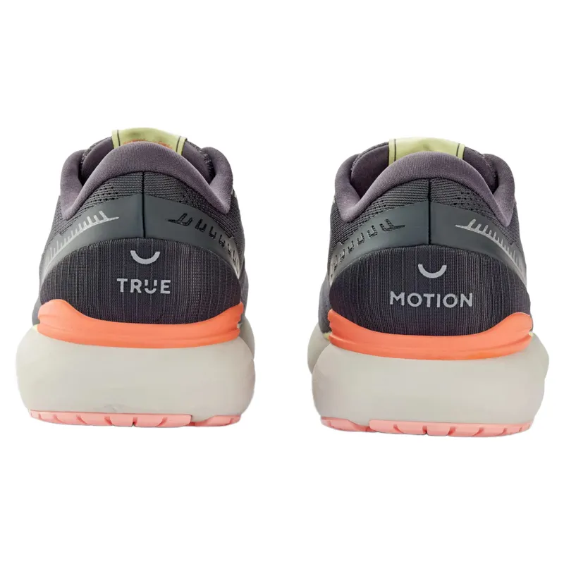 True Motion U-TECH Nevos 3 Women's Running Shoes - Asphelt/Peach-4