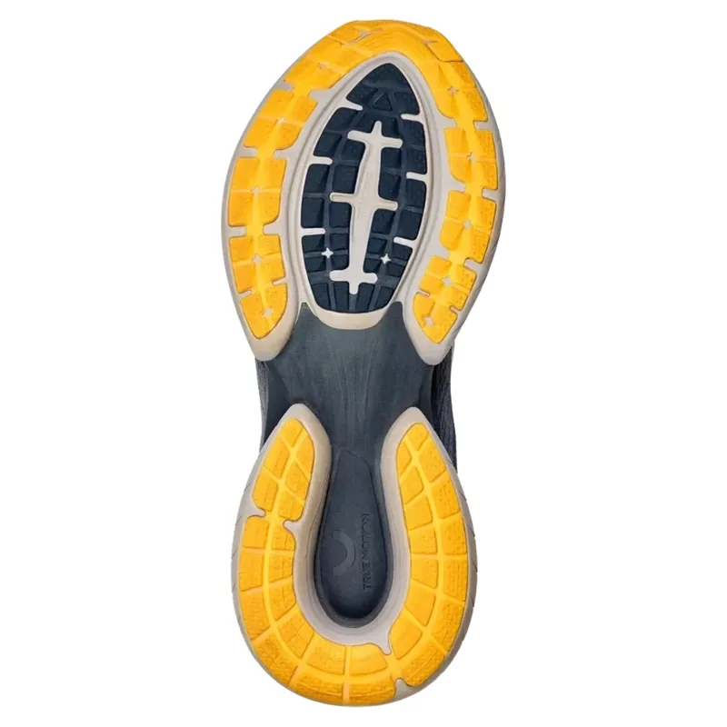 True Motion U-TECH Nevos 4 Men's Running Shoes - Indigo/Indigo/Saffron-4