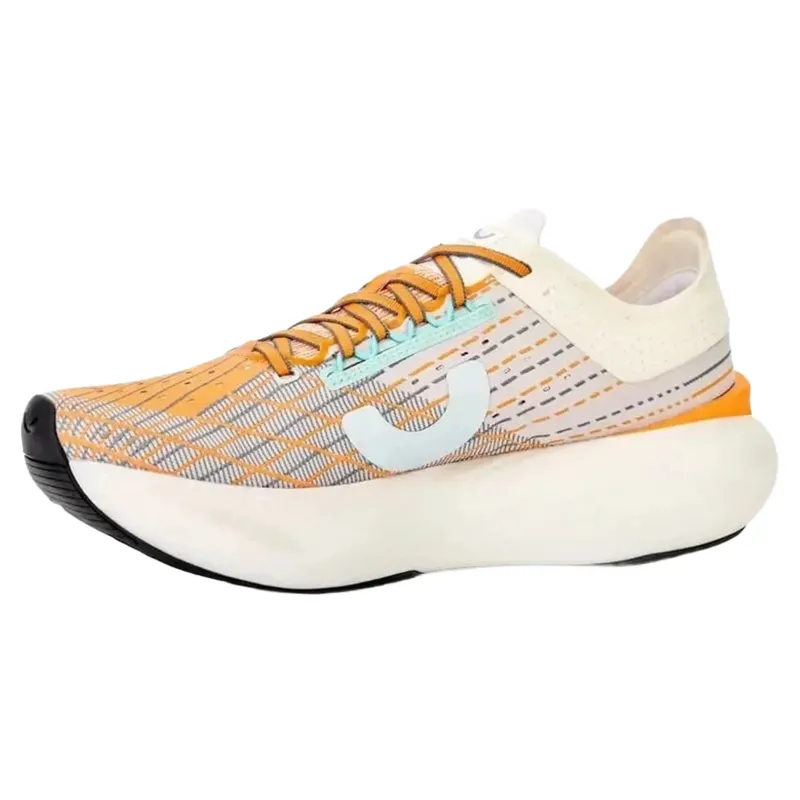 True Motion U-TECH Solo 2 - White/Tangelo/Aqua Splash-2