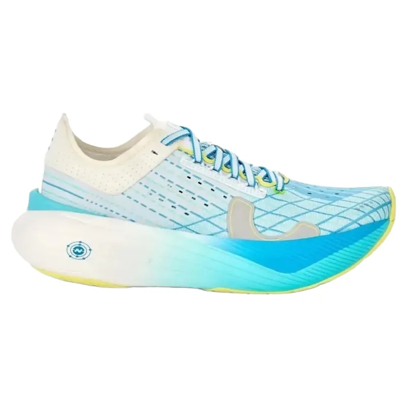 True Motion U-TECH Solo 2 Women's Running Shoes - White/Oyster/Blue