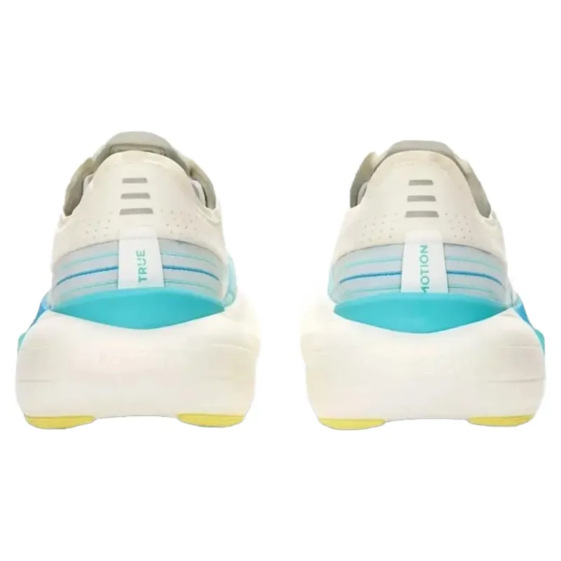 True Motion U-TECH Solo 2 Women's Running Shoes - White/Oyster/Blue-3