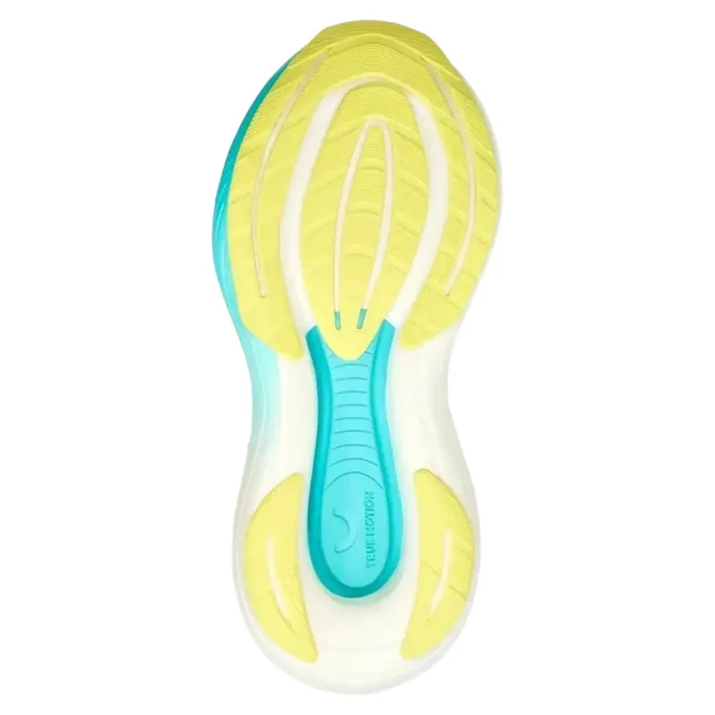 True Motion U-TECH Solo 2 Women's Running Shoes - White/Oyster/Blue-5